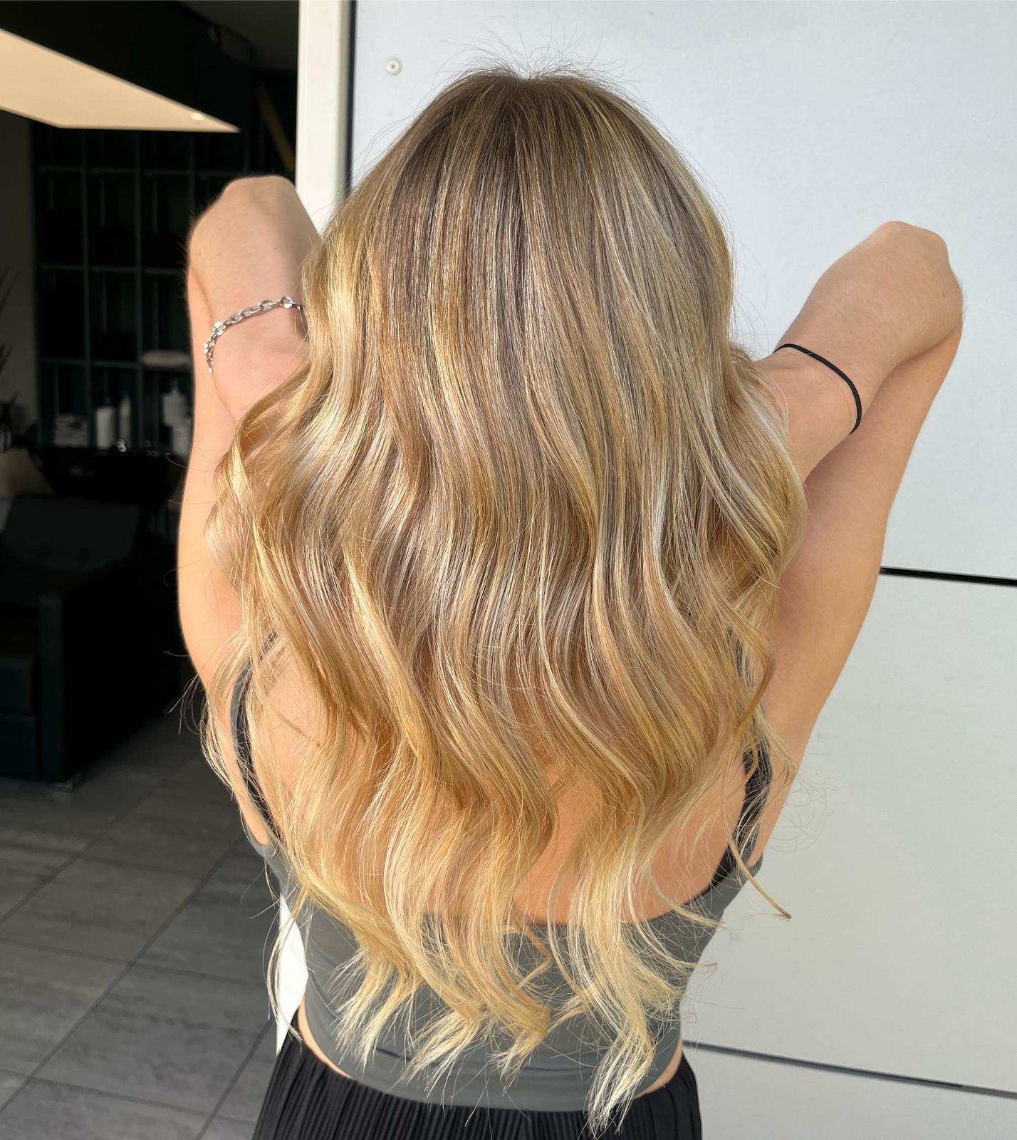Haarfarbe Balayage